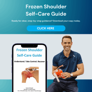 Frozen Shoulder Self-Care Guide by Perth shoulder physiotherapist Adam McKnight